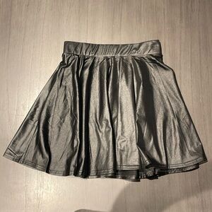 Faux Leather Skirt